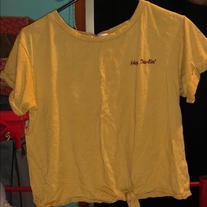 Yellow hey darlin t-shirt